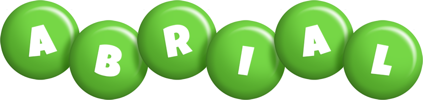 Abrial candy-green logo