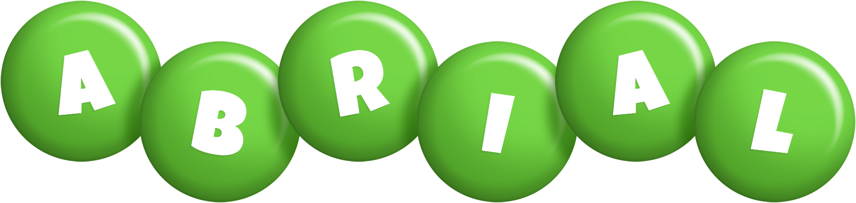 Abrial candy-green logo