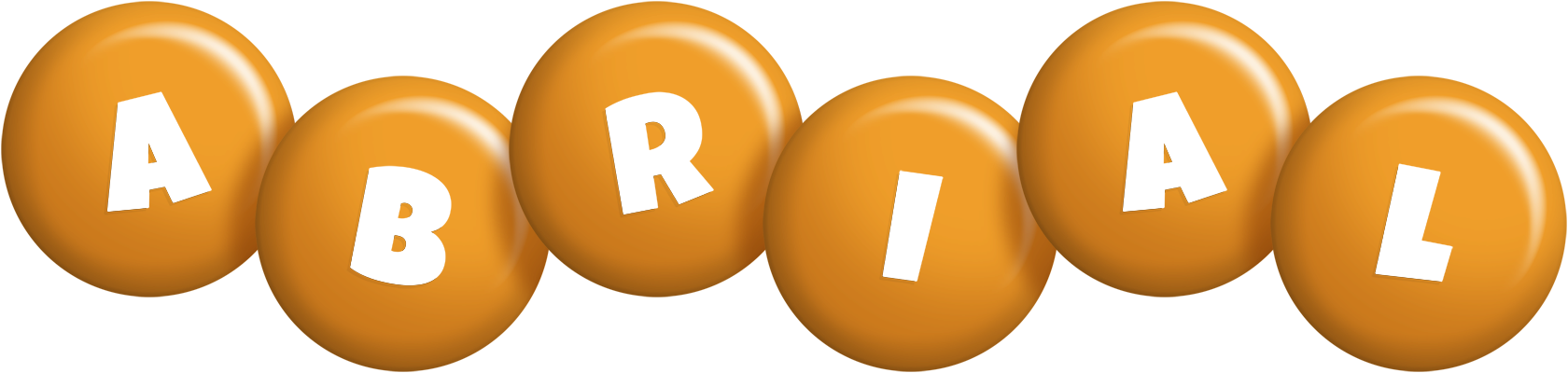 Abrial candy-orange logo