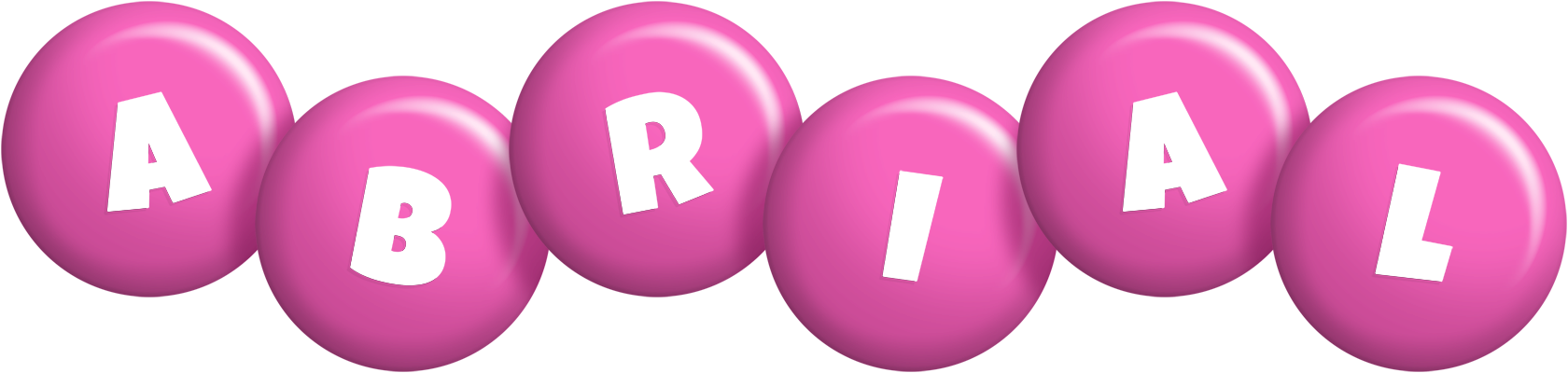 Abrial candy-pink logo