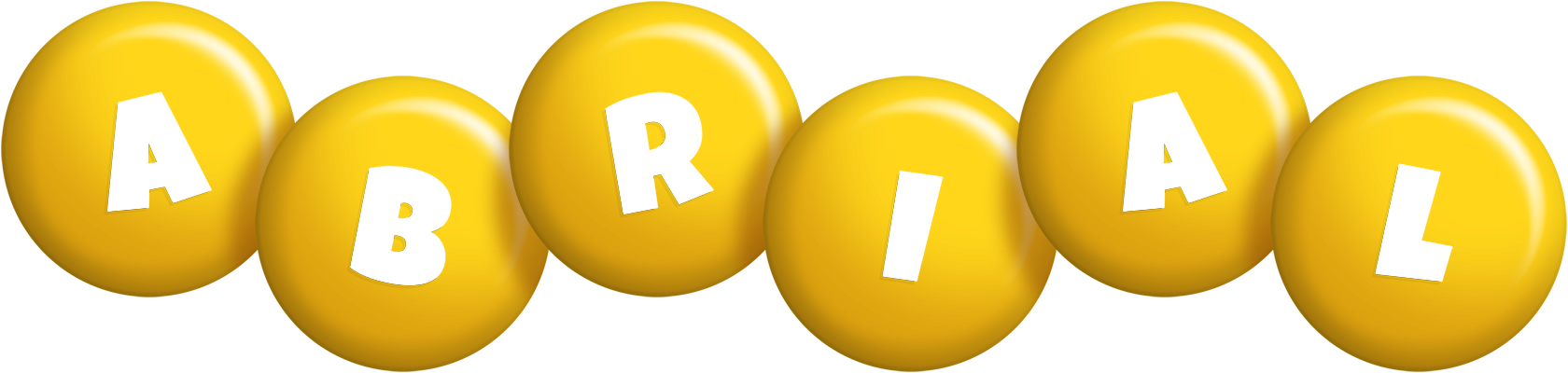 Abrial candy-yellow logo