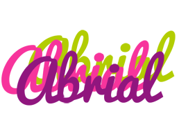 Abrial flowers logo