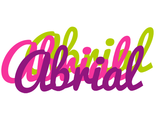 Abrial flowers logo