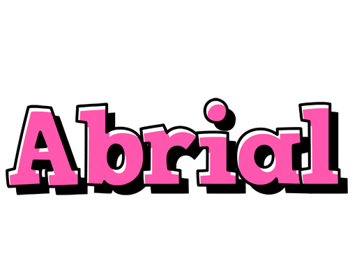 Abrial girlish logo