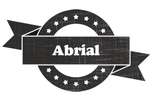 Abrial grunge logo