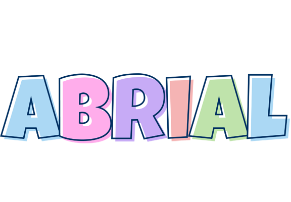 Abrial pastel logo