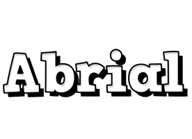 Abrial snowing logo