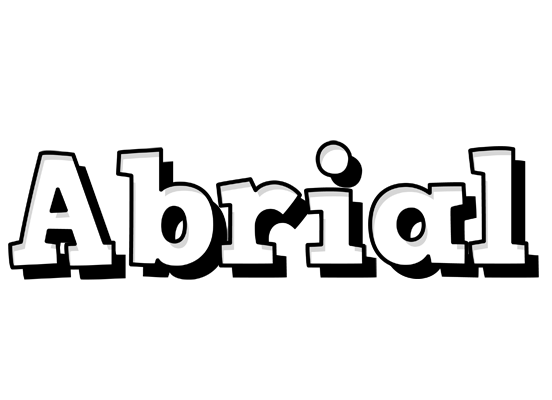 Abrial snowing logo
