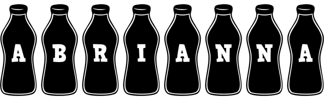 Abrianna bottle logo