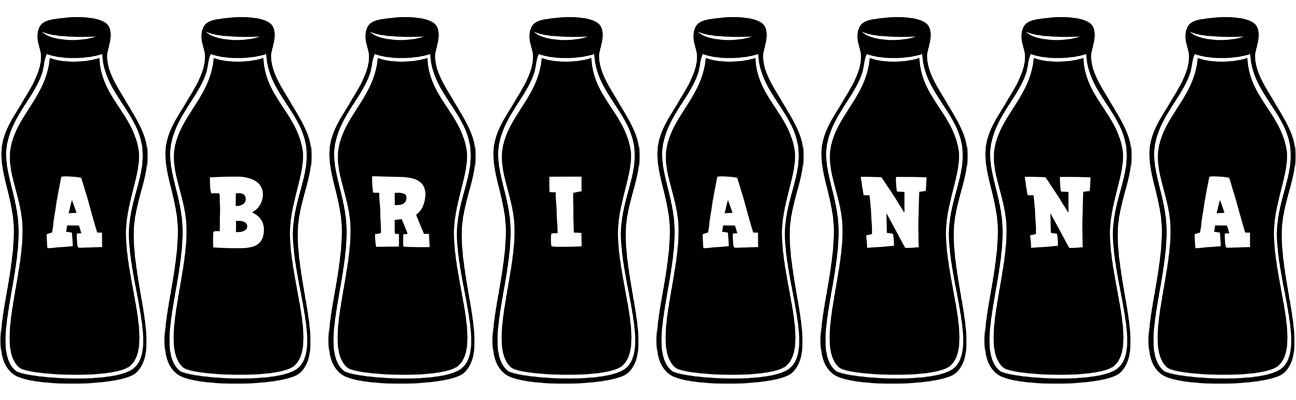 Abrianna bottle logo