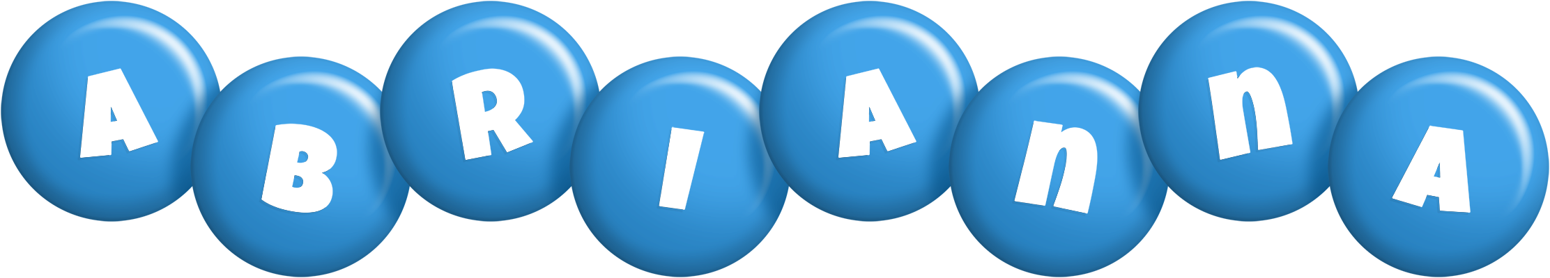 Abrianna candy-blue logo