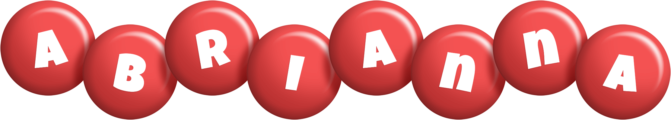 Abrianna candy-red logo