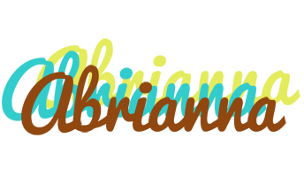 Abrianna cupcake logo