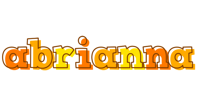Abrianna desert logo