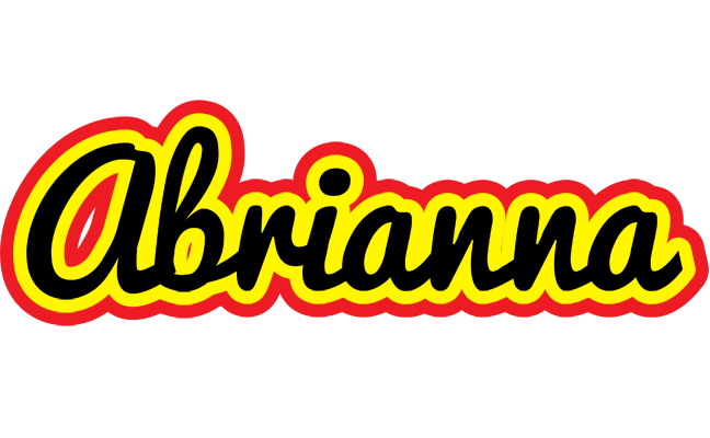 Abrianna flaming logo