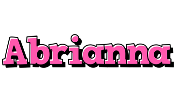 Abrianna girlish logo