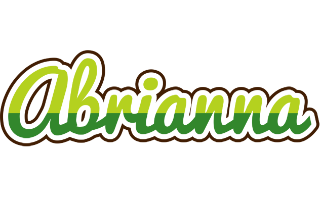 Abrianna golfing logo