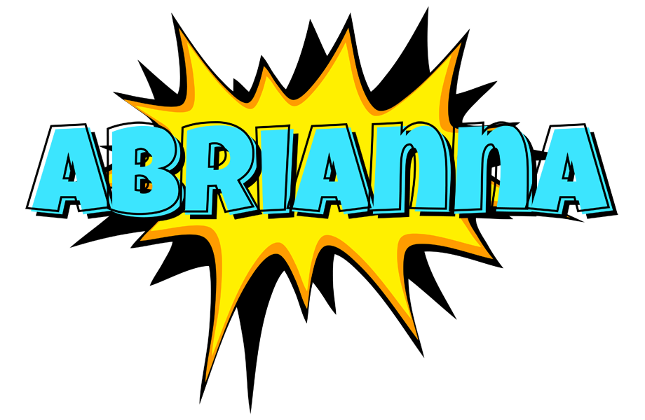 Abrianna indycar logo