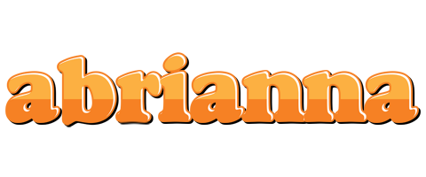 Abrianna orange logo