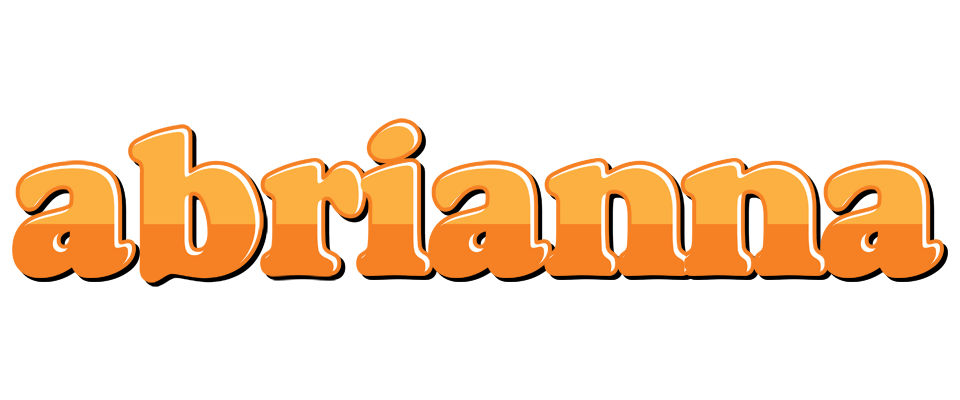 Abrianna orange logo