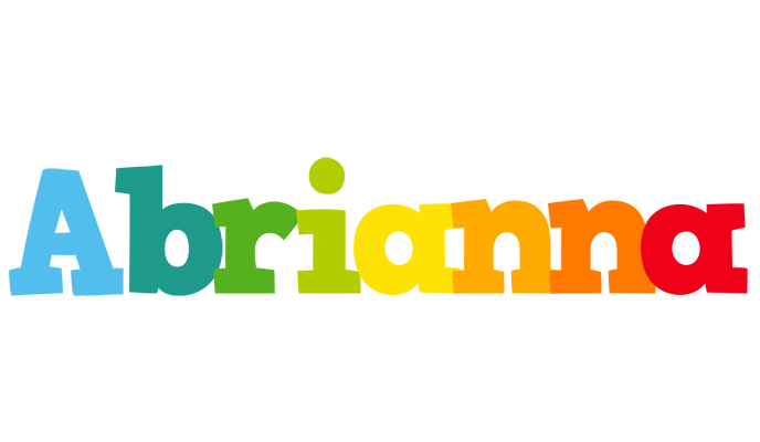 Abrianna rainbows logo