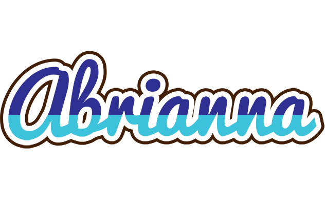 Abrianna raining logo