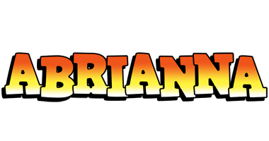 Abrianna sunset logo