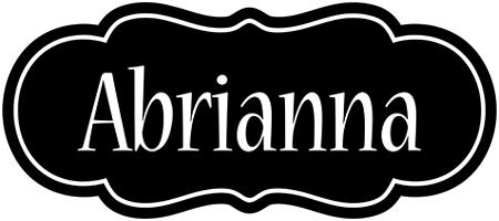 Abrianna welcome logo