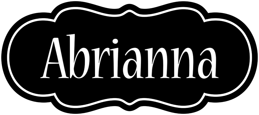 Abrianna welcome logo