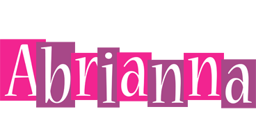 Abrianna whine logo