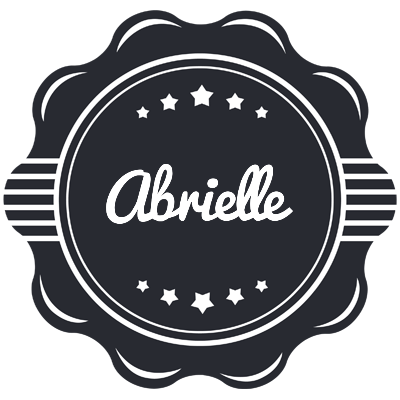 Abrielle badge logo