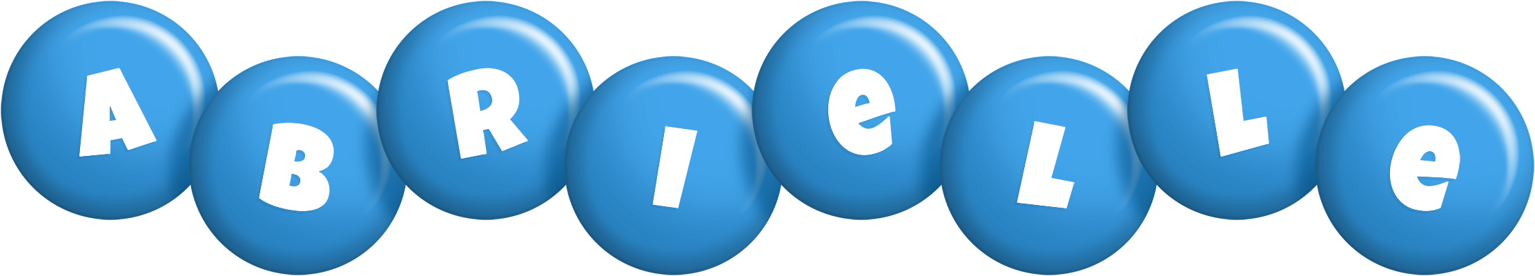 Abrielle candy-blue logo