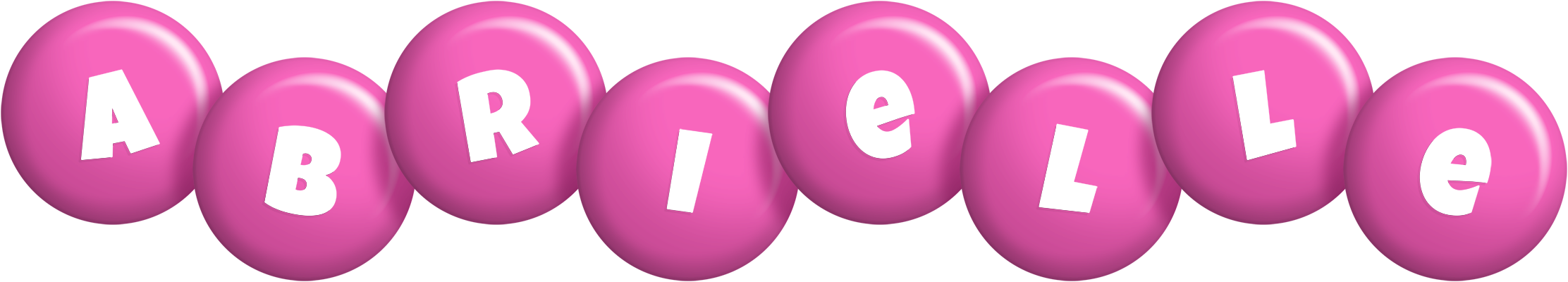 Abrielle candy-pink logo