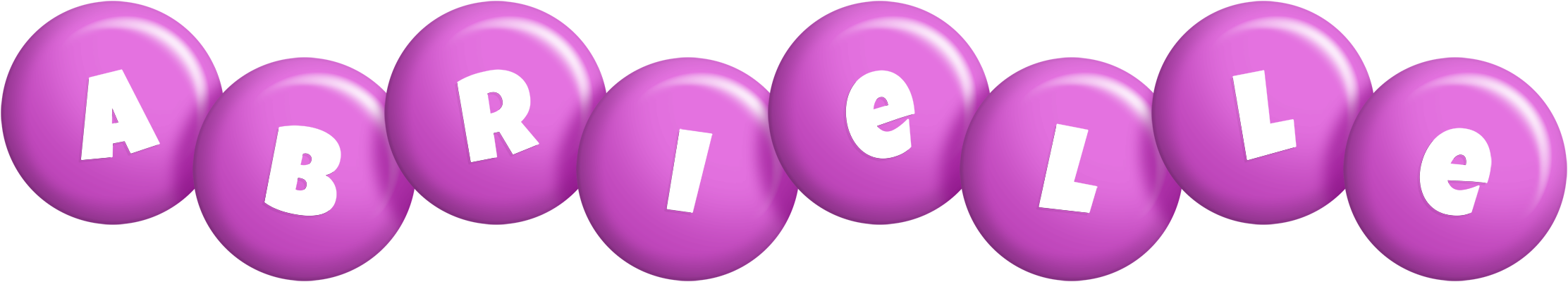 Abrielle candy-purple logo