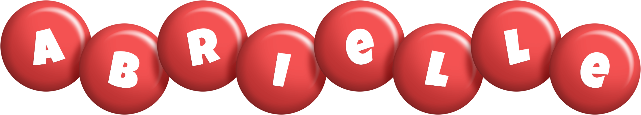 Abrielle candy-red logo