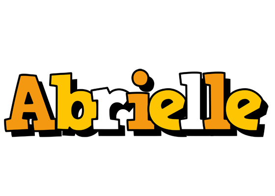 Abrielle cartoon logo