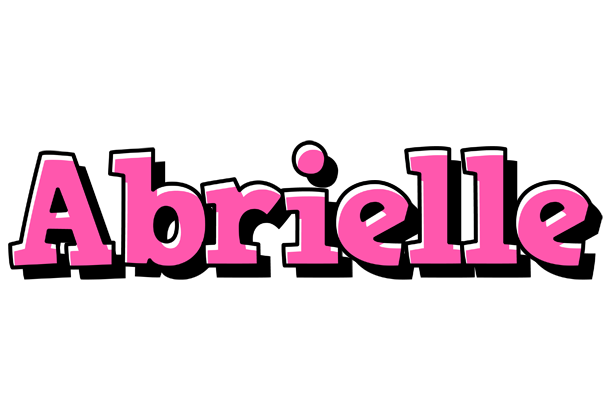 Abrielle girlish logo