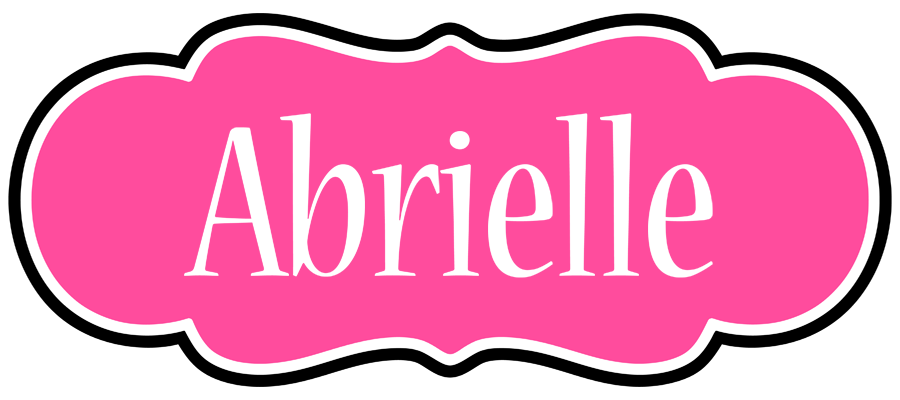 Abrielle invitation logo