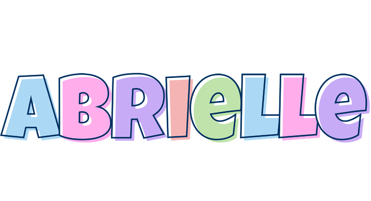 Abrielle pastel logo