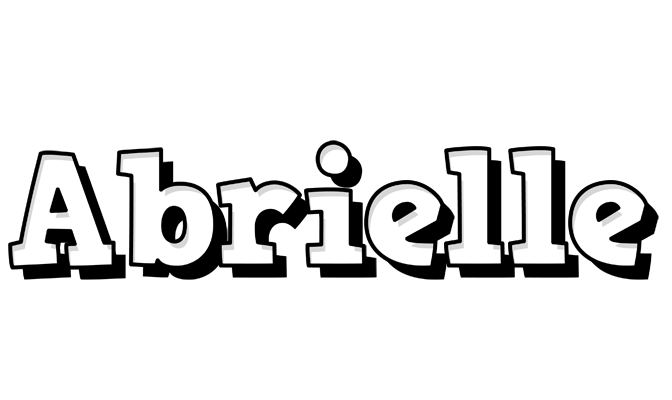 Abrielle snowing logo