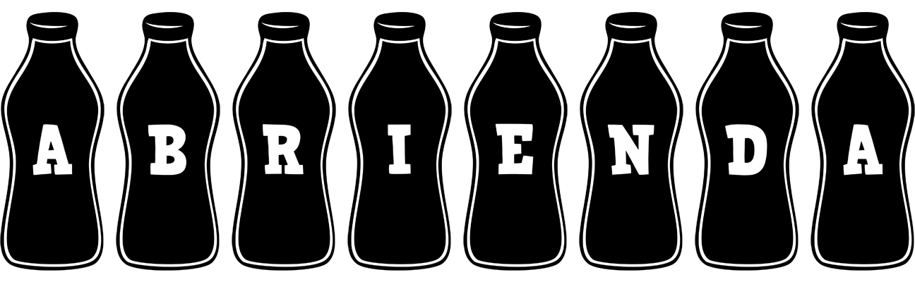 Abrienda bottle logo