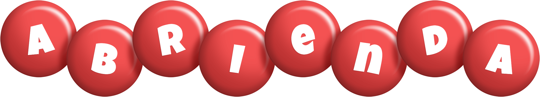 Abrienda candy-red logo