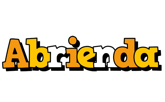 Abrienda cartoon logo