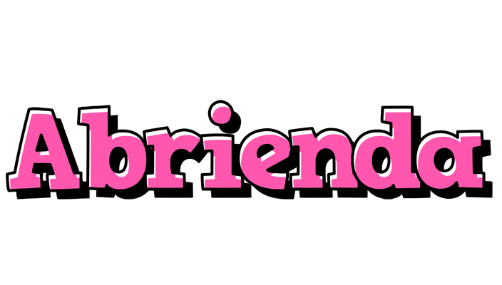 Abrienda girlish logo