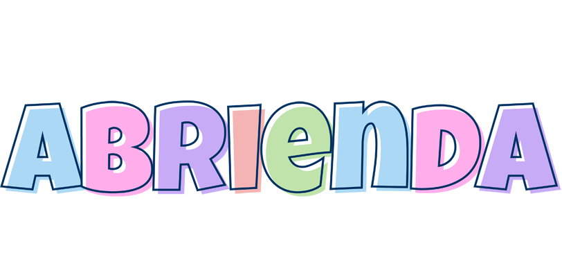 Abrienda pastel logo
