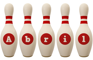 Abril bowling-pin logo
