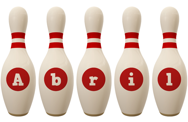 Abril bowling-pin logo