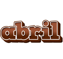 Abril brownie logo