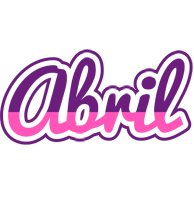 Abril cheerful logo