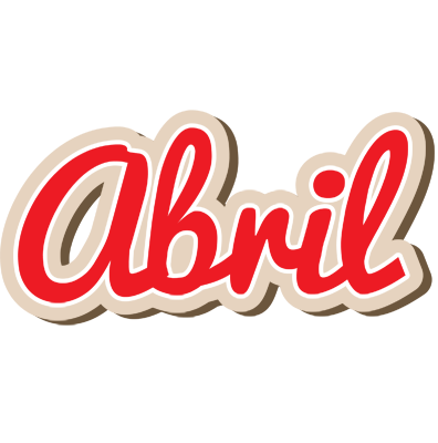 Abril chocolate logo